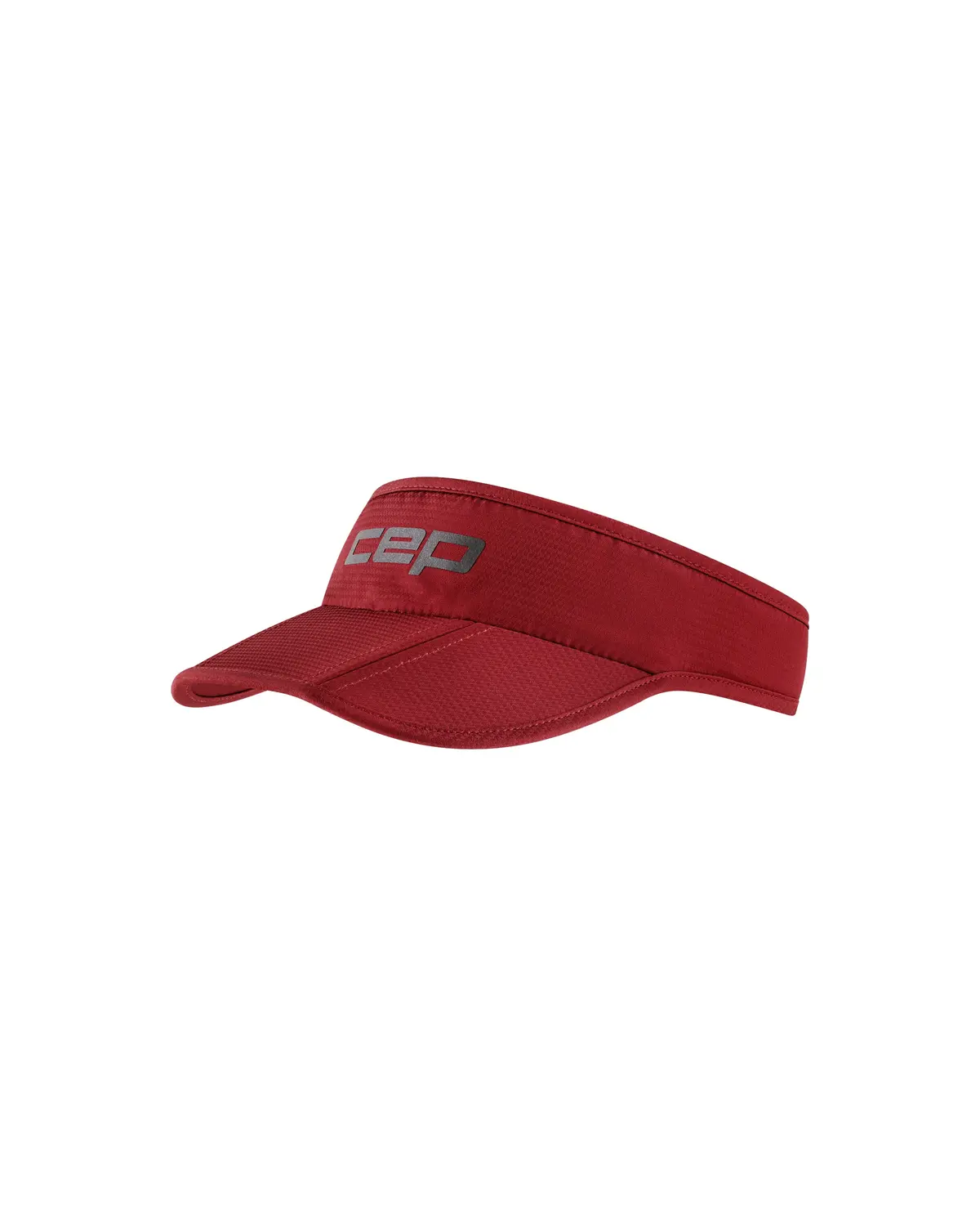 Cep Run Foldable Visor Burgundy 1