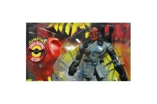 Toy Biz 47283 漫威 蜘蛛俠 紅骷髏 Marvel Spider-Man Sneak Attack Flip 'N Trap Red Skull With Giant Skull Catcher (Buy-Spk) 2