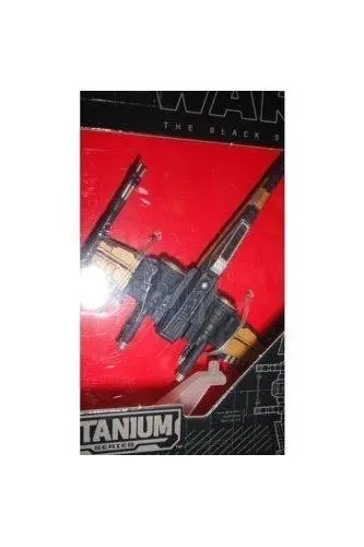 Hasbro 星球大戰 Star Wars The Black Series Titanium Poe's X-Wing Fighter (Buy-36250) 2
