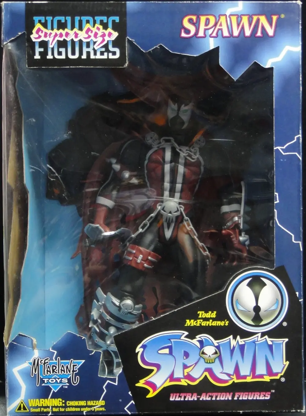 Mcfarlane Toys 再生俠 Todd Mcfarlane's Spawn Ultra-Action Figures Super Size Figures Spawn (Csw-60101) 1