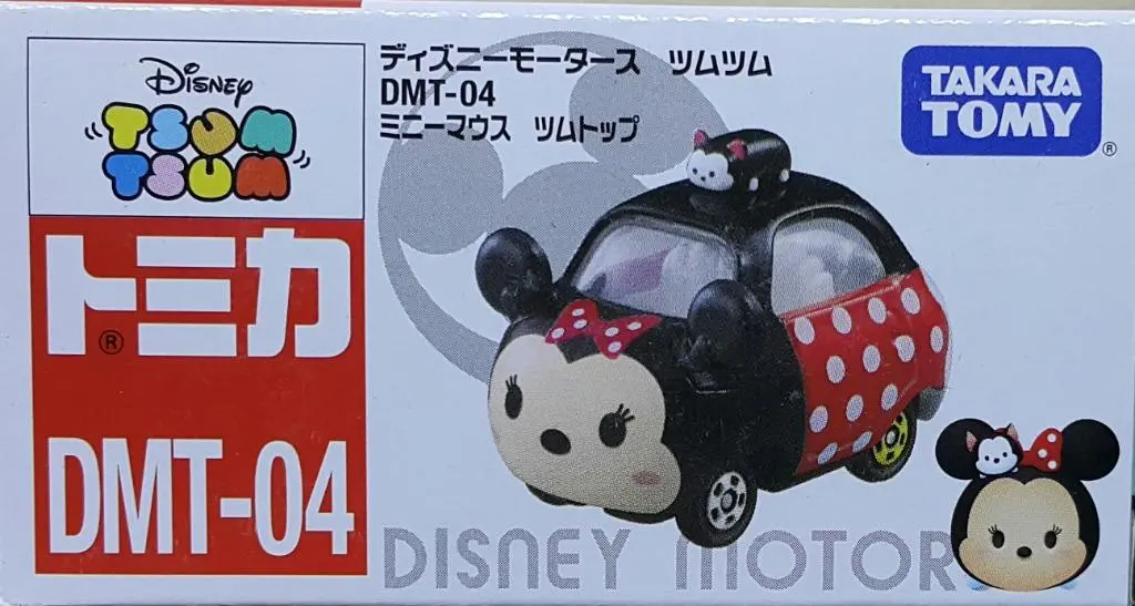 Takara Tomy 84049 Tomica Dmt-04 迪士尼松松 米妮老鼠 Disney Motors Tsum Tsum Minnie Mouse Tsum Top (Epc-737F-13) 1