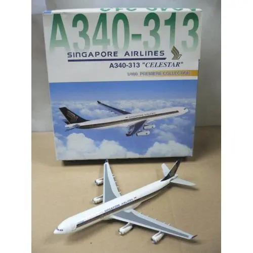 Dragon Wings 1/400 Singapore Airlines Airbus A340-313 "Celestar" 9V-Sja (55003) (Buy) 1