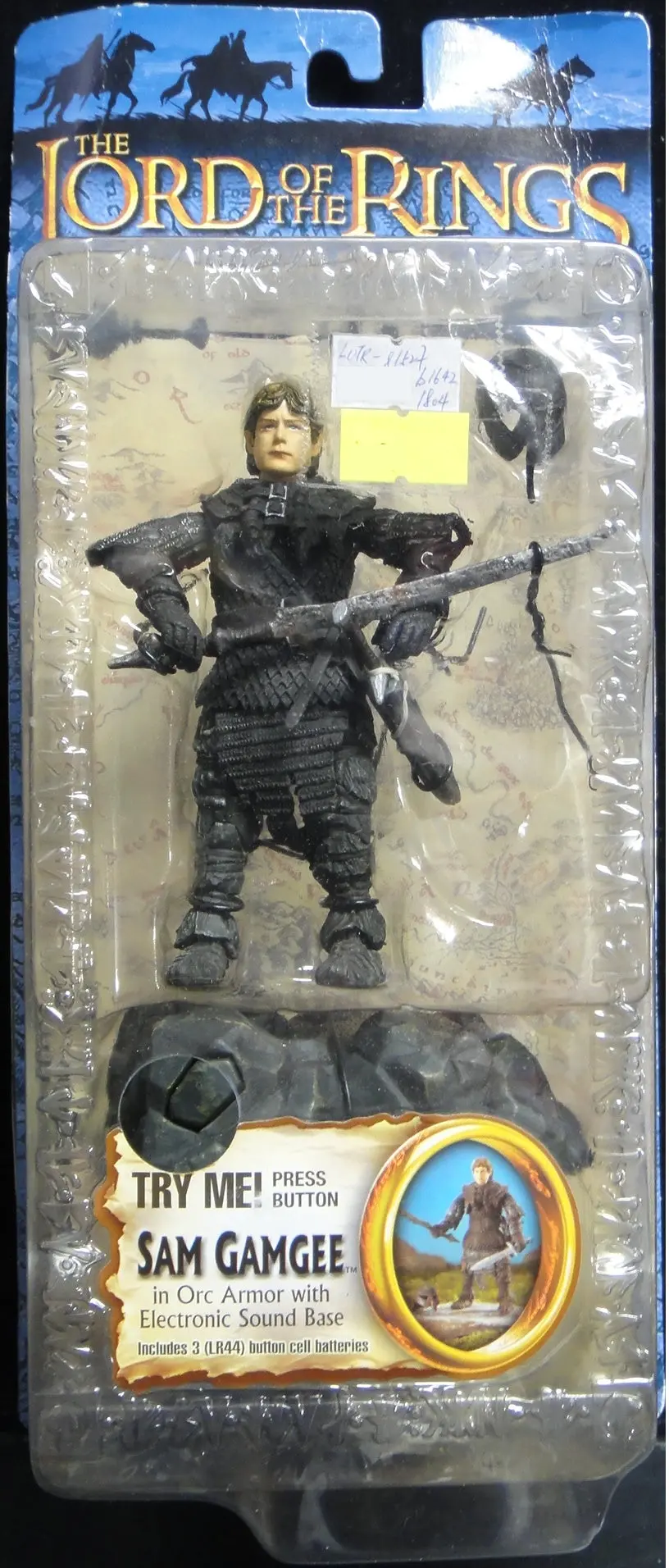 Toy Biz 魔戒三部曲 王者再臨 山姆詹吉 辛艾斯丁 The Lord Of The Rings The Return Of The King Sam Gamgee In Orc Armor With Electronic Sound Base Sean Astin (Lotr-81527) B16421804 1