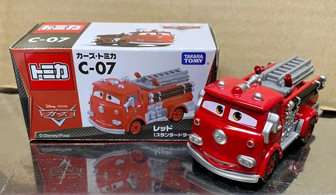 Takara Tomy Tomica Cars 反斗車王 C-07 消防車 小紅 Fire Engines Red (Piu-22店） 1