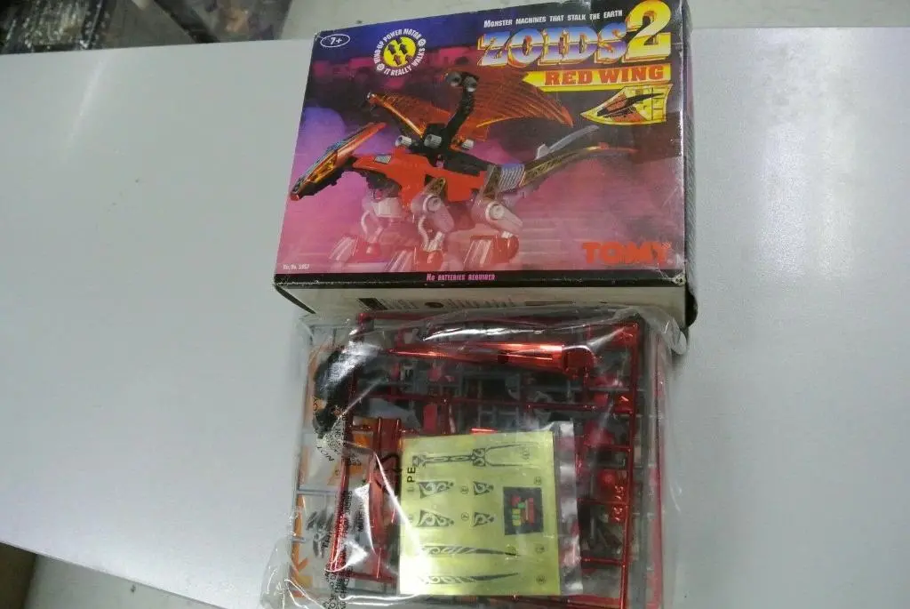 Vintage Tomy 索斯機械獸 Zoids 2 Red Wing Model Kit No.5957 1