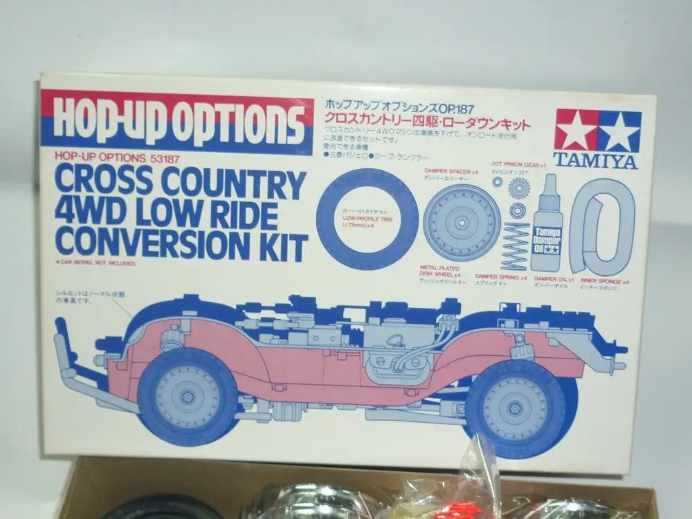 Tamiya 53187 Hop-Up Options Cross Country 1/10 4Wd Low Ride Conversion Kit (Buy) 2