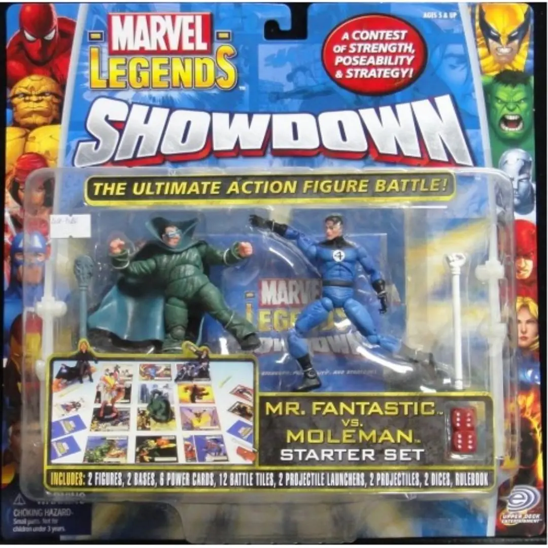 Toy Biz 72856 Marvel Legends Showdown Mr Fantastic Vs Moleman Starter Set (Lotr) 1
