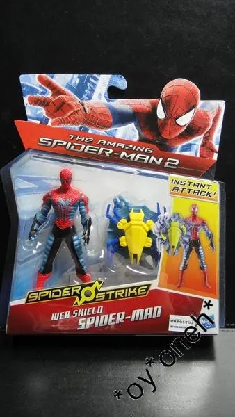 Hasbro 蜘蛛俠 Marvel Amazing Spider-Man 2 Spider Strike Web Shield Spider-Man Action Figure B1103 (Piu/Kw11-35) B30474437 1