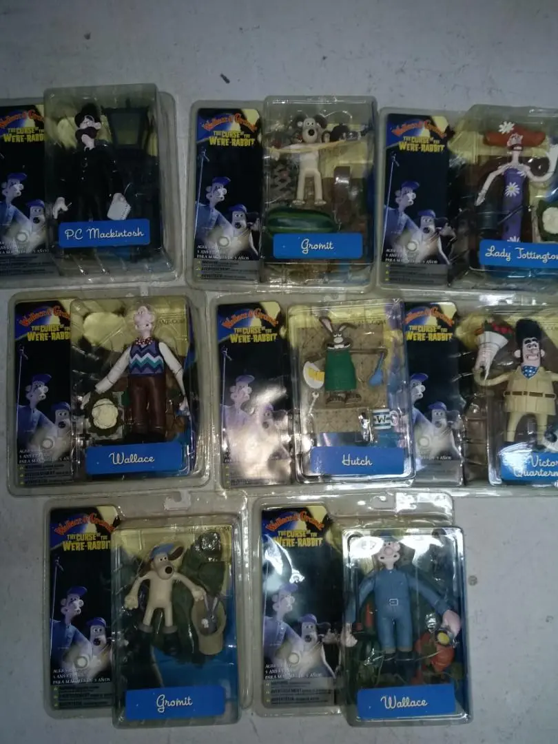 Wallace & Growing The Curse Of The Were Rabbit 無敵掌門狗 Set 1