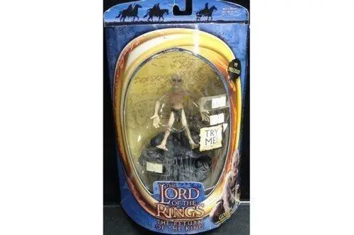Toy Biz 81348 魔戒三部曲 咕嚕 The Lord Of The Rings The Return Of The King Gollum With Sound Base Smeagol (Lotr) 1