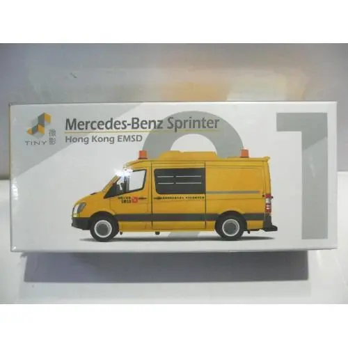 Toyeast Tiny City 91 Die-Cast Model Car Mercedes-Benz Sprinter Hong Kong Emsd Atc64227 12220 (C920-46) 1