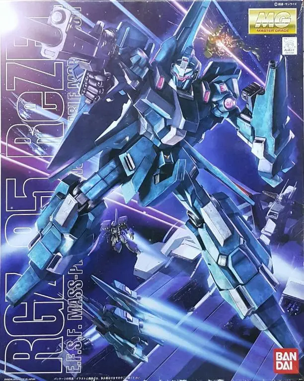 Bandai 65298 Mg Master Grade 1/100 Mobile Suit Gundam Unicorn Rgz-95 Rezel E.F.S.F. Mass-Produced Transformable Mobile Suit Plastic Model Kit 機動戰士高達uc 地球聯邦軍可變量產型機動戰士 Rgz-95 里歇爾 模型 (Ktv) B26091965 1