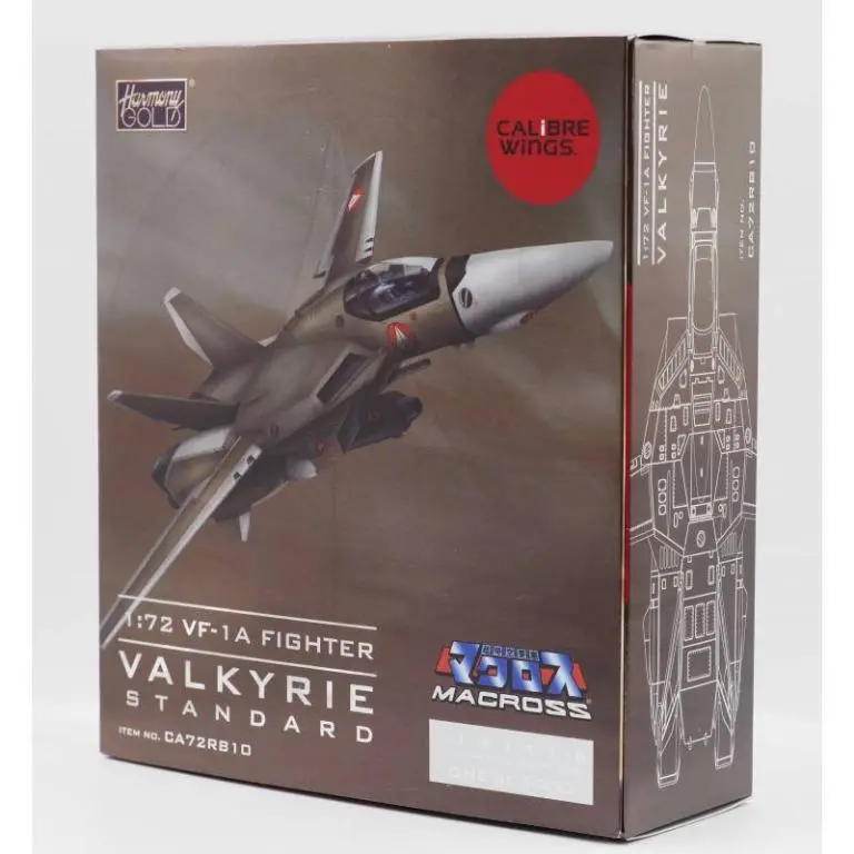 Calibre Wings 1/72 Macross Vf-1A Fighter Valkyrie Standard Type Ca72rb10 (61085) (C1128-26) 1