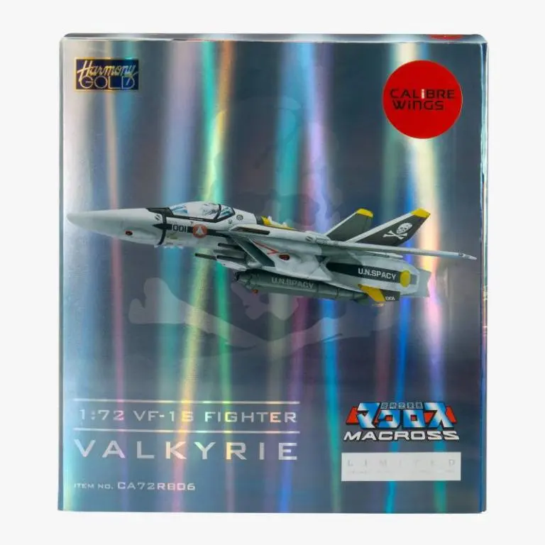 Calibre Wings 1/72 Macross Vf-1S Fighter Valkyrie Skull Leader Ca72rb06 (61053) (C1128-23) 1