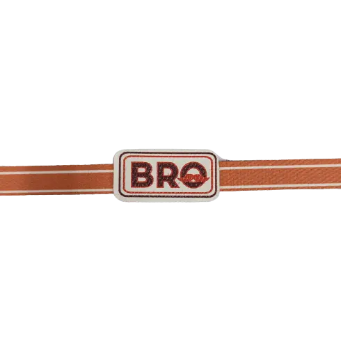 Canvas Design Bro Square Brown Rakhi/Band For Kids Ages 3-12 Years 1