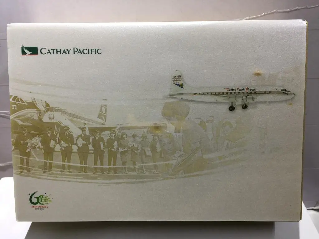Cathay Pacific 1/400 Douglas Dc6 60Th Anniversary Vr-Hfg (00087) (Pa0) 1