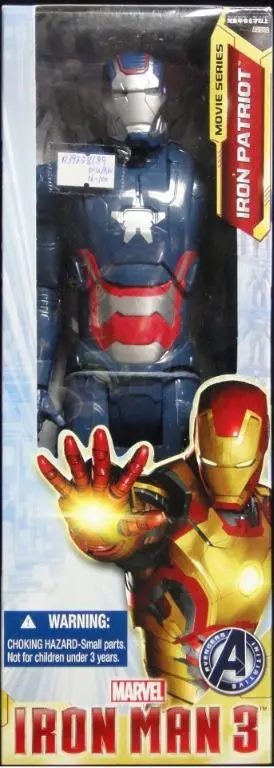 Hasbro 60697 漫威 復仇者聯盟 鐵甲奇俠3 泰坦英雄系列 電影系列 鐵甲愛國者 Marvel Avengers Initiative Iron Man 3 Titan Hero Series Movie Series 12 Inch Iron Patriot (Piu/Kw16-100) 存 1