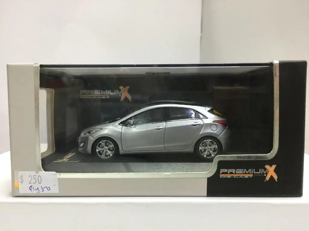 Premiumx 1/43 Hyundai I30 2012 Silver (Prd269) (70167) (Piu50) 1