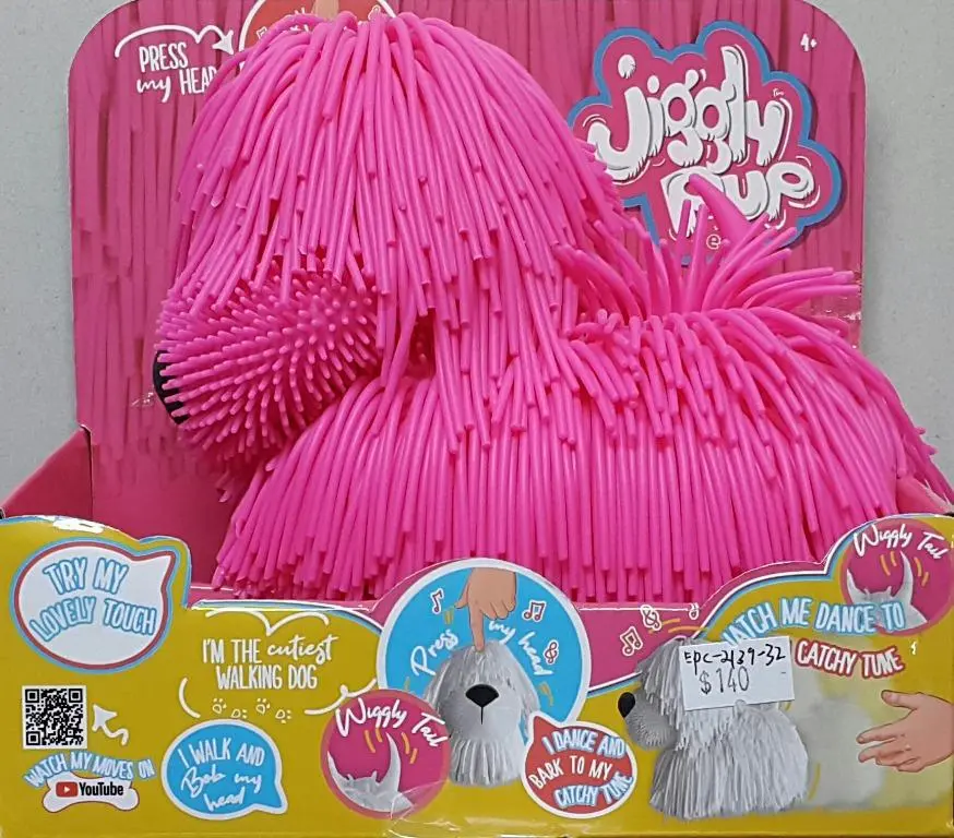 Eolo 20340 搖頭擺尾汪星人 地拖狗 粉紅色 Jiggly Pup Pink Walking Dog (Epc-2269-32 L) 1