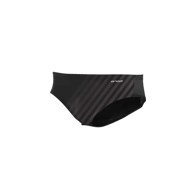 Orca Mens Brief Black Grey 1