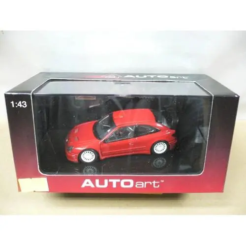 Autoart 1/43 Citroen Xsara Wrc 2004 Plain Body Version Red (60436) (Toy-735-75Ao) 1