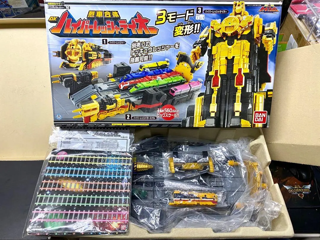 **二手 Bandai 90386 烈車戰隊 烈車合體12 Dx 3 Model 變形 (Hkg) 1