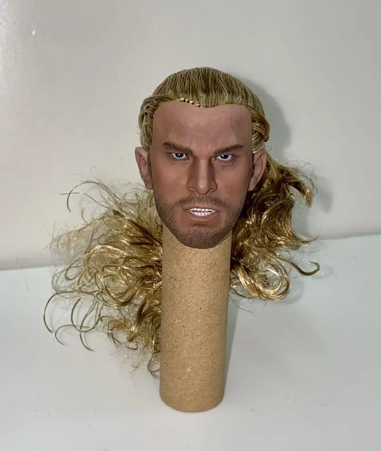 1/6 Playload Head Sculpt 雷神 植髮 Thor 頭 12吋 Figure 專用 Fit For Hottoys Body (Piu-155) 1