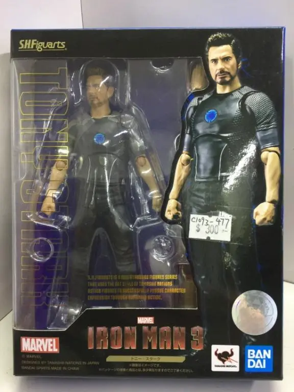 Bandai S.H.Figuarts Iron Man 3 Tony Stark (55675) (C1093-477) 1