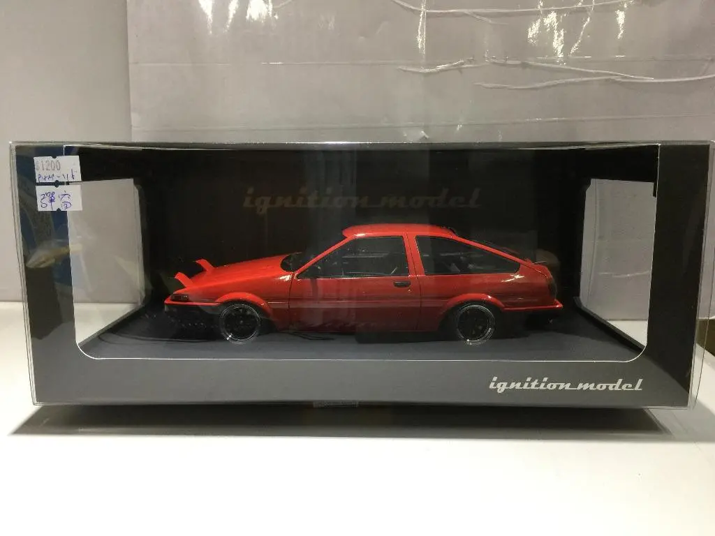 Ignition Model  Ig 1/18 Toyota Sprinter Trueno Ae86 3 Door Gtv Red (90538) (P15m-116) 1