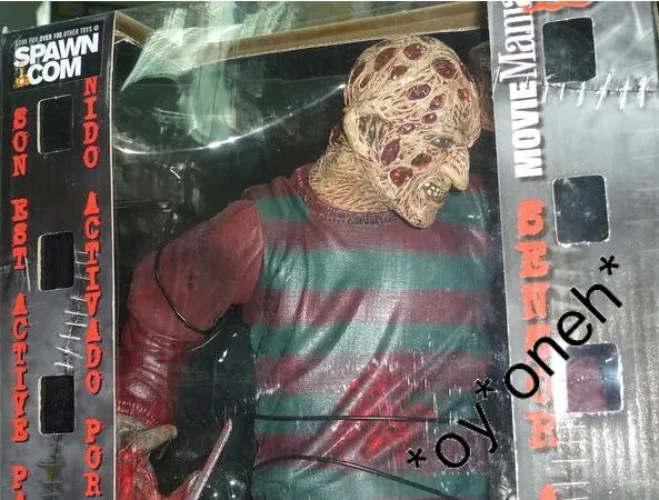 Mcfarlane 猛鬼街 Movie Maniacs 18&Quot; Sensor Activated Sound Hear The Horror A Nightmare On Elm Street Freddy Krueger (Buy-17401) B23764493 2