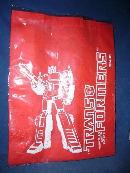 Hasbro 變形金剛 柯柏文 紅色環保購物袋 Transformers Red Color Optimus Prime Shopping Bag 59005 (Piu-8) B12029939 1