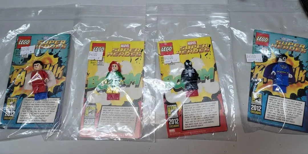 Lego Sdcc San Diego 2012 Super Hero Set 1