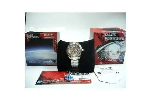 Hasbro Transformers Watch Type G Decepticon Logo 變形金剛 狂派標誌 鋼帶手錶 G款 (Piu/Ry7-60) 1