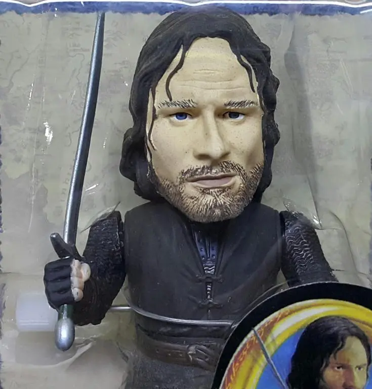 Toy Biz 81426 魔戒 亞拉岡 維高摩天臣 上鍊步行公仔 The Lord Of The Rings Motorized Twist 'Ems Sword Slashing Aragorn Viggo Mortensen (Lotr) 1138348124 店/Sa 2