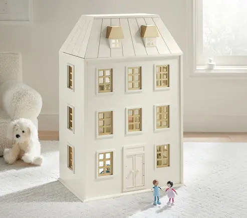 Kiddies Kingdom Chelsea Dollhouse Imaginative Play For Ages 3 And Above 1