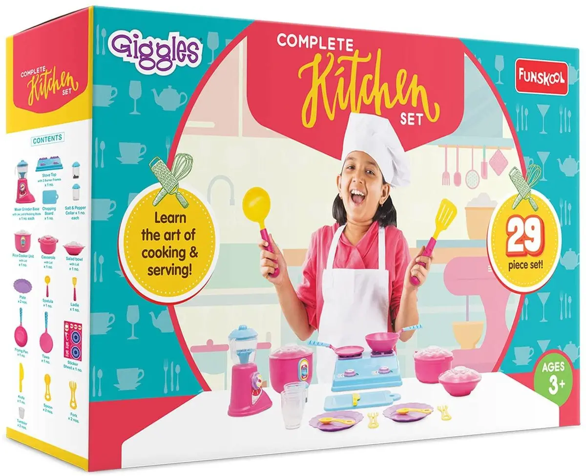 Funskool Giggles Complete Kitchen Set 1