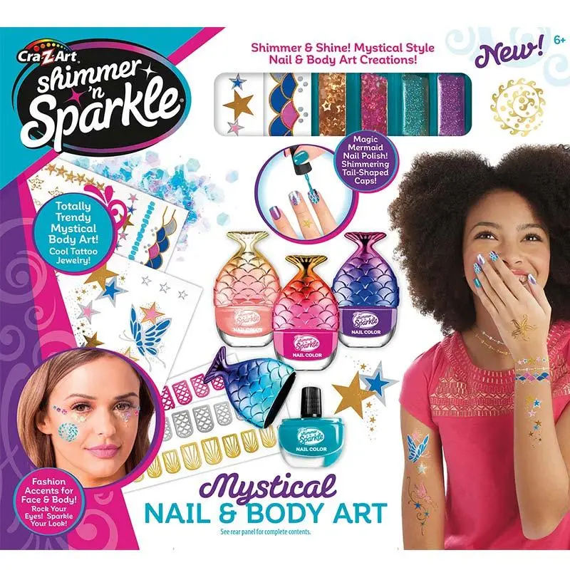 Cra-Z-Art Shimmer And Sparkle Mystical Nail And Body Art 1