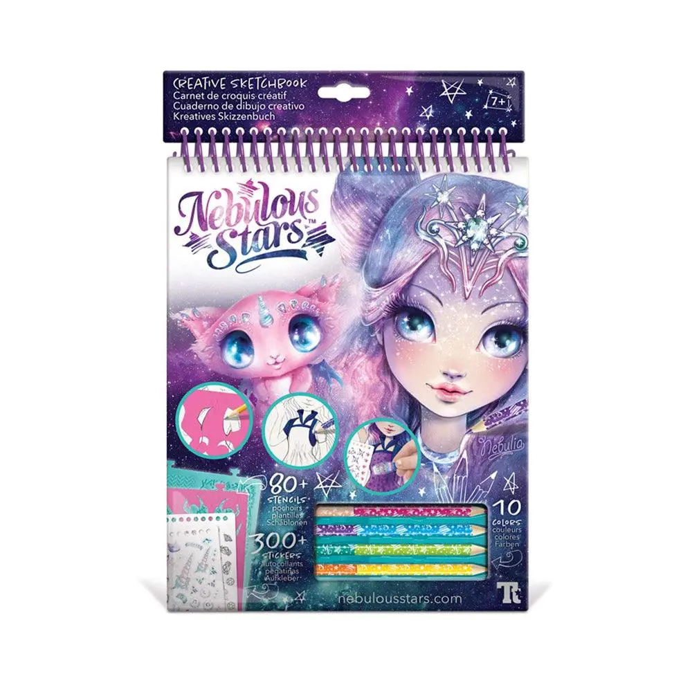 Nebulous Stars Creative Sketchbook - Nebulia Coloring Book 1