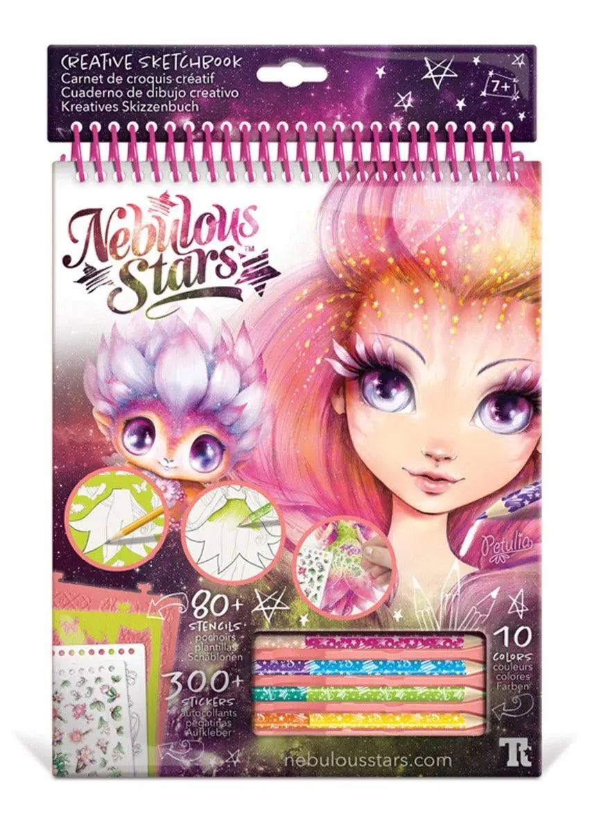 Nebulous Stars Creative Sketchbook - Petulia Coloring Book 1