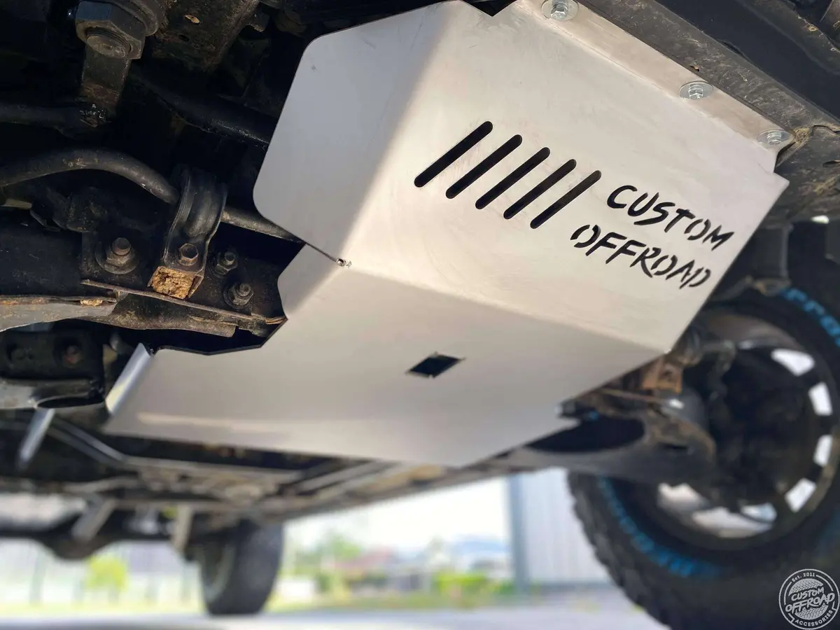 D22 Navara Bash Plate - Custom Offroad 1