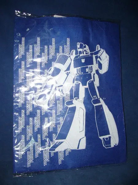 Hasbro 變形金剛 麥加登 藍色環保購物袋 Transformers Blue Color Megatron Shopping Bag 59007 (Piu-8) B12029910 1