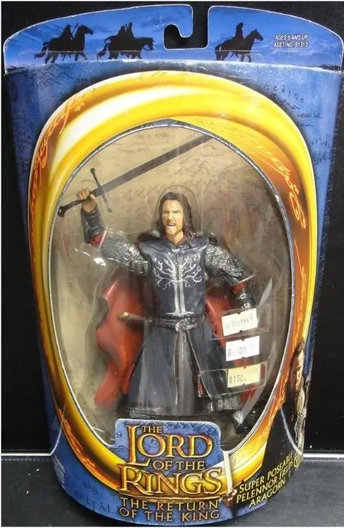 Toy Biz 81312 魔戒 王者再臨 帕蘭諾平原戰 亞拉岡 The Lord Of The Rings The Return Of The King Super Poseable Pelennor Fields Aragorn (Lotr) 1