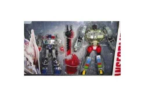 Hasbro 變形金剛殲滅世紀 柯栢文 鋼鎖 Silverknight Optimus Prime Grimlock 96633 (Piu/Kw160-160) 2