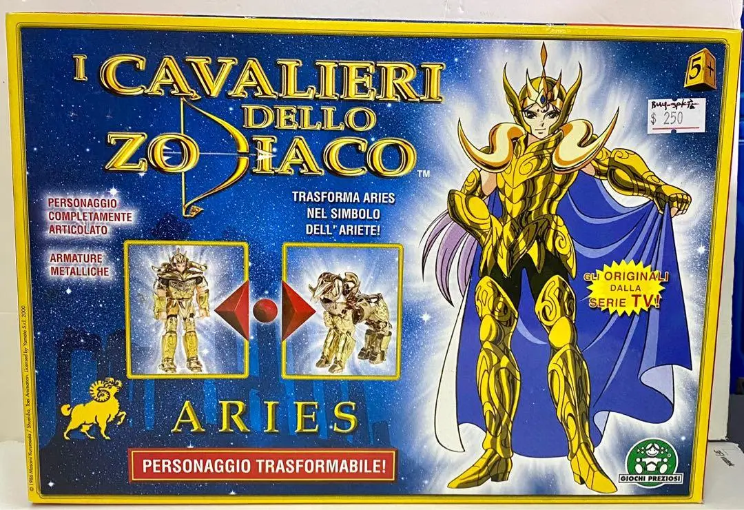 Giochi Preziosi 04255 Saint Seiya 聖鬥士星矢 十二生肖 黃道十二宮 意大利版 Aries 白羊座 04099 （Buy-Spk 店） 1