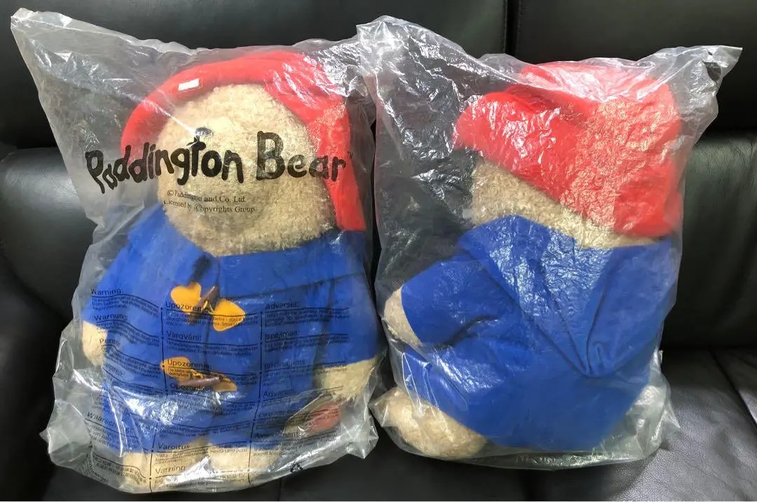 Paddington Bear Hand-Crafted 22吋 柏靈頓小熊 全新未開封 歡迎散賣 C848-153 1