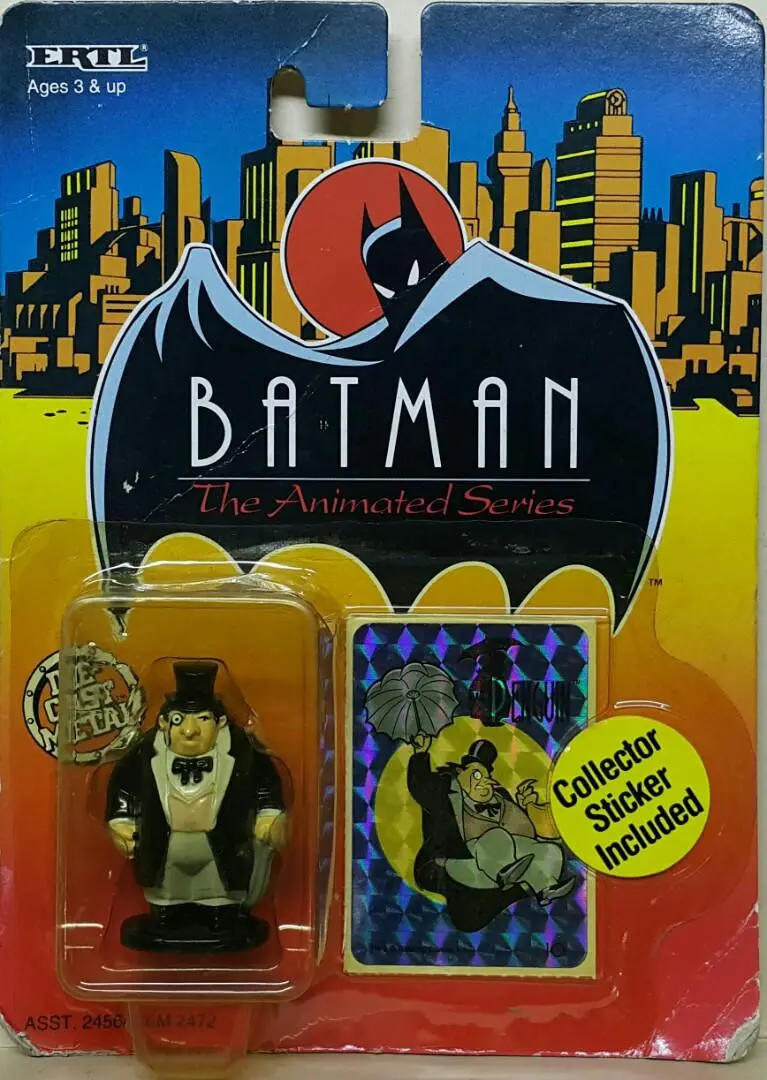 Ertl 02472 蝙蝠俠 動畫系列 壓鑄金屬 企鵝人 Batman The Animated Series Die-Cast Metal The Penguin (Buy-Spk) 1