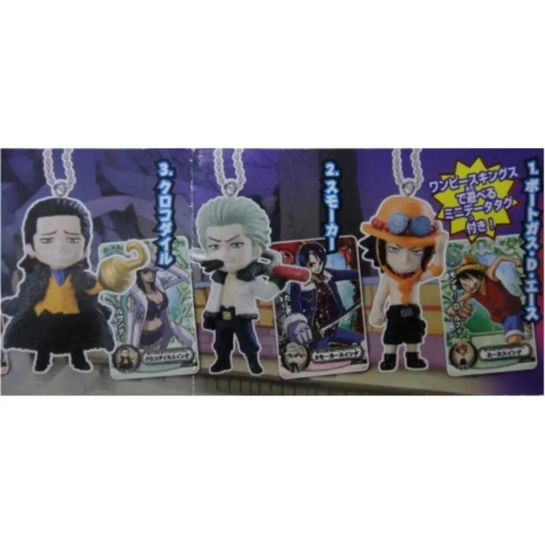 Bandai 海賊王 吊飾 第二彈 全5種 扭蛋 One Piece Swing 02 Set 2253493 (Epc-422-24 / Epc-780-20) 1139968990 2