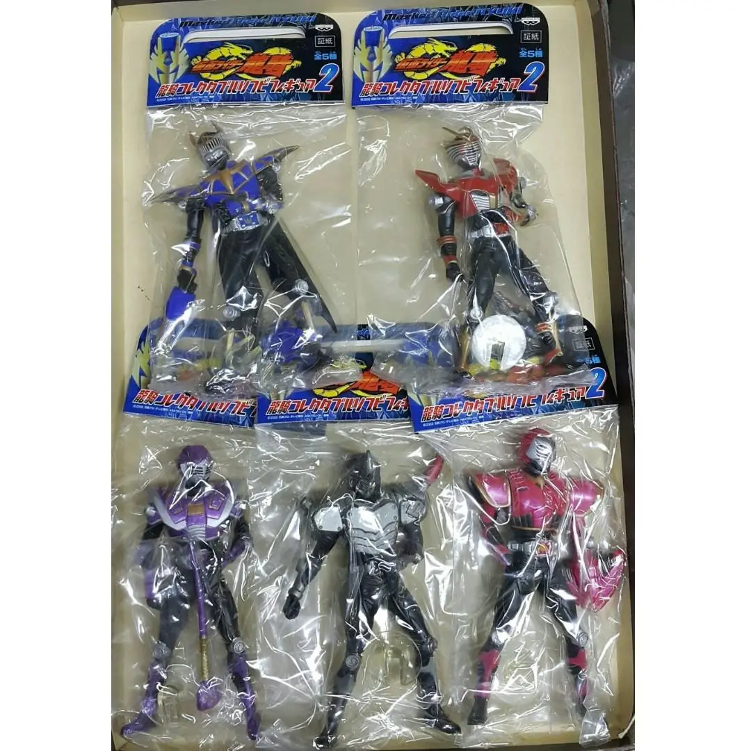 Banpresto 31362 Masked Rider Ryuki Soft Vinyl Figure 2 龍騎 騎士 海鰩 堅甲 王蛇 (Buy-Spk) 1