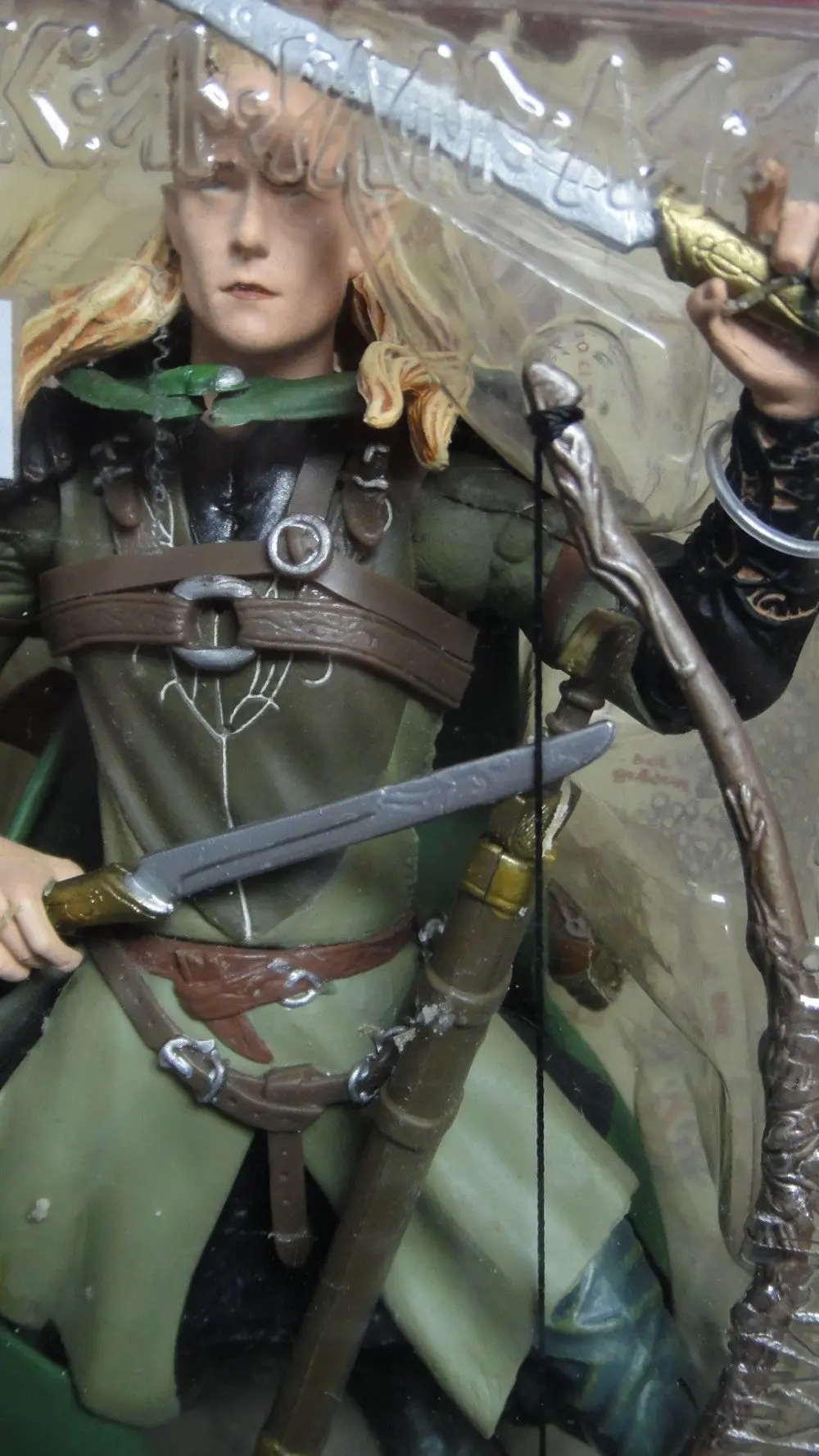 Toy Biz 魔戒二部曲 雙城奇謀 勒苟拉斯 奧蘭度布林 The Lord Of The Rings The Two Towers Legolas With Arrow Launching Action And Electronic Sound Base Orlando Bloom (Lotr-81496) 1140163371 2