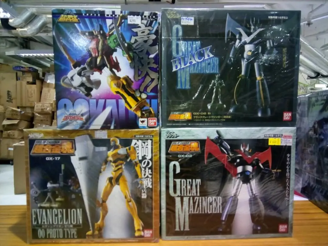 超合金魂 Gokaioh Gx-17 Eva 0號機 Gx-39 Baikanfu Gx-59 Daltanious Gx-E60 Godsigma 1